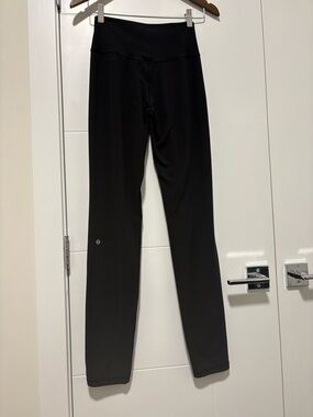 lululemon athletica Black High-Waist Slim Pants